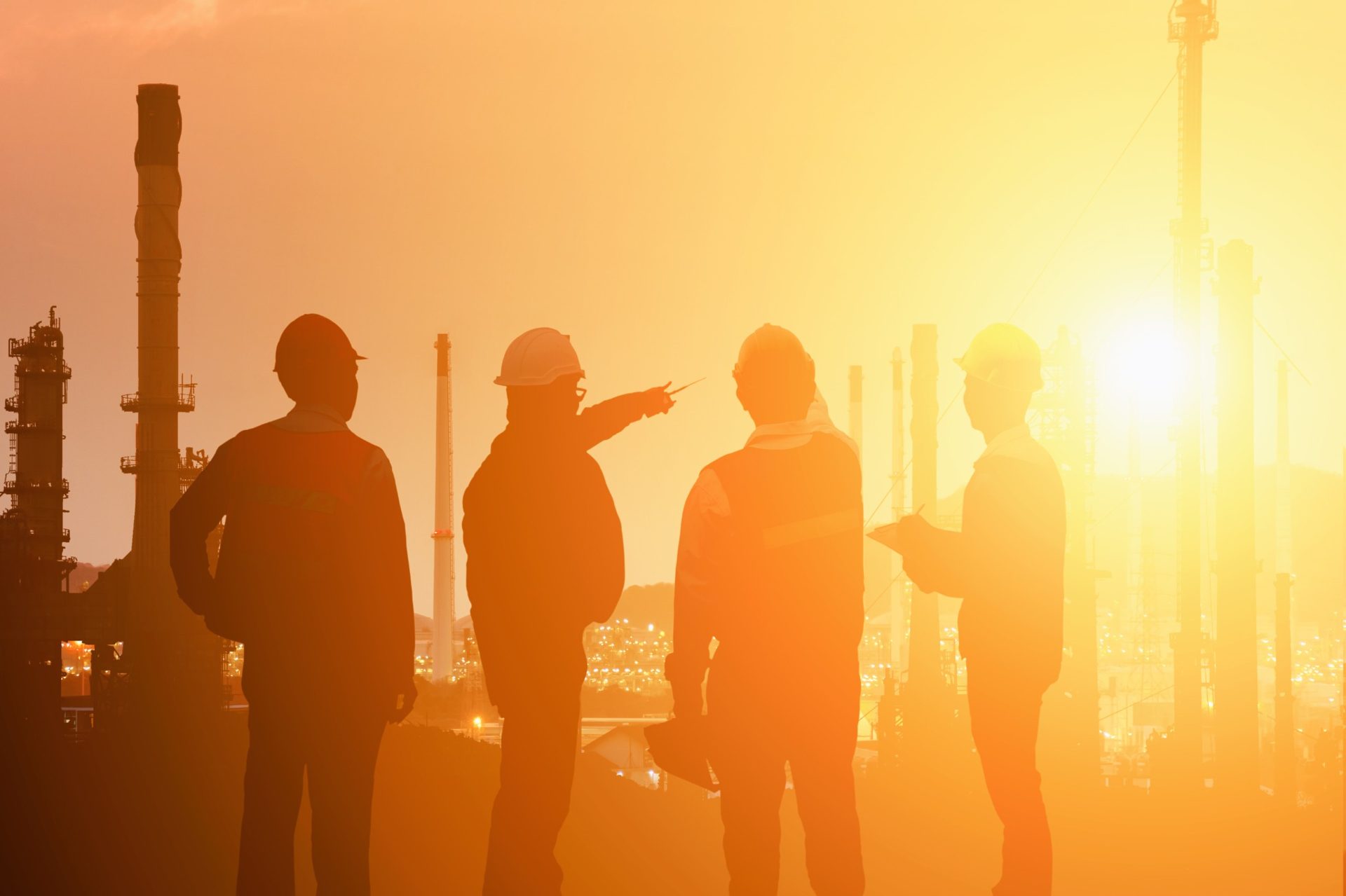 Industrial project planning for refractory installation and repair